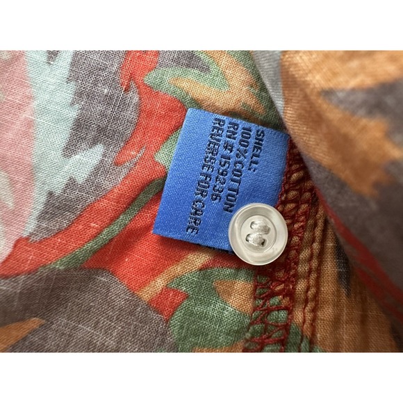 J. McLaughlin Top Shirt Women's Small Button Front Floral‎ Long Sleeve Bohemian - Picture 4 of 8